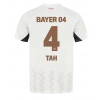 Echipament fotbal Bayer Leverkusen Jonathan Tah #4 Tricou Deplasare 2024-25 maneca scurta